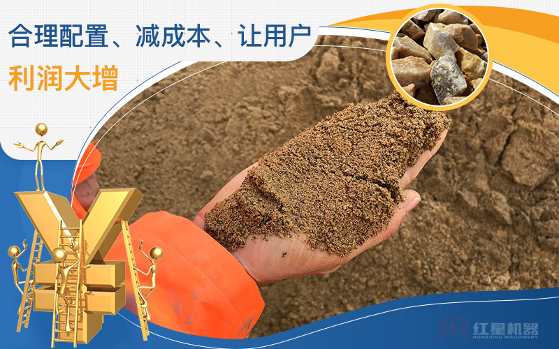 建筑用砂配置的機制沙石設備一套多少錢，附現(xiàn)場案例視頻