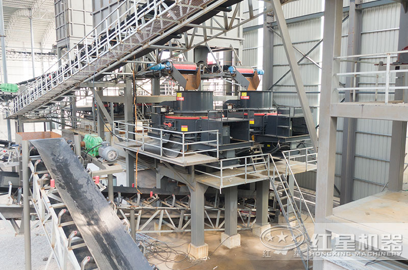 沖擊式制砂機工作現場圖片 沖擊式制砂機工作現場圖片